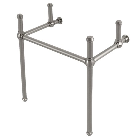 Kingston Brass Brass Console Sink Legs, Brushed Nickel VBH281833BN